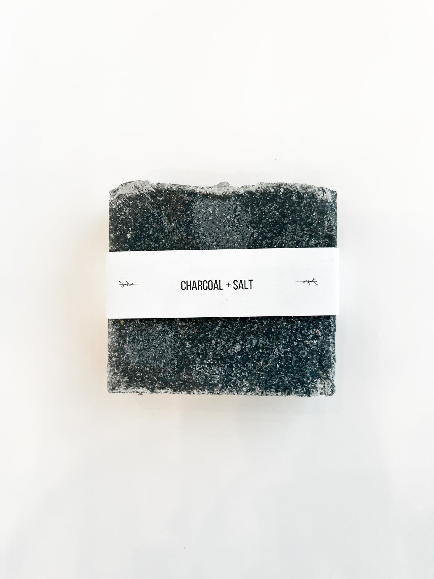 Charcoal + Salt Soap